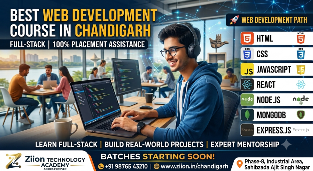 Best Web Development Course in Chandigarh